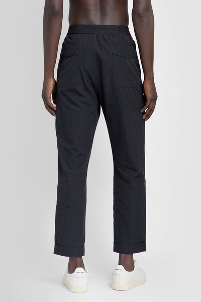 brushed cotton lyocell pleated pants