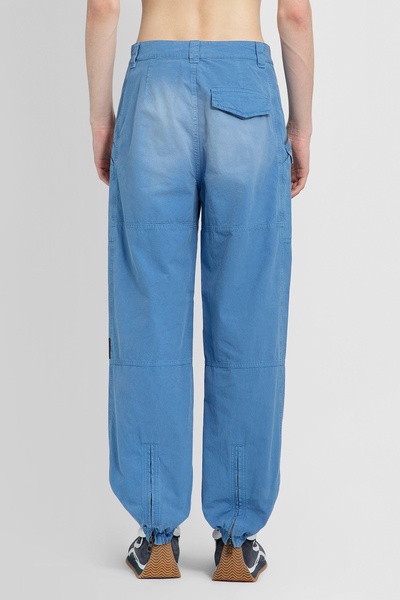 Tapered Cotton Cargo Trousers