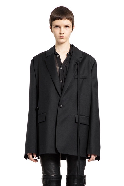 elin asymmetric tailored blazer