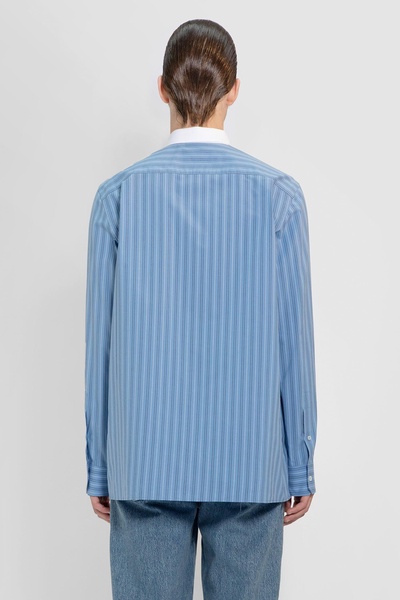 pinstripe shirt in cotton