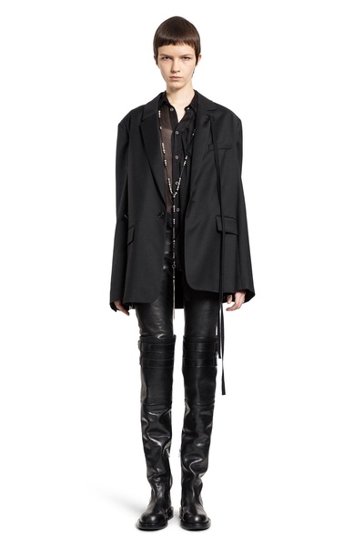 elin asymmetric tailored blazer