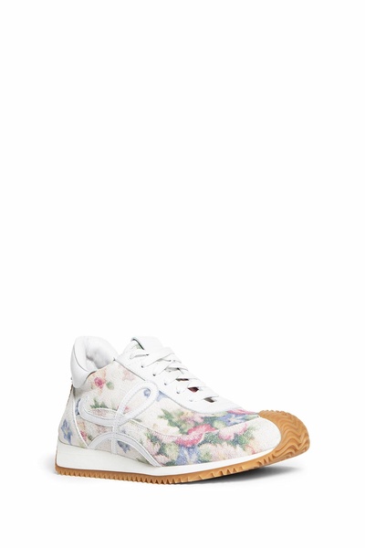 flow printed sneakers