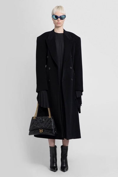 cinched cashmere coat