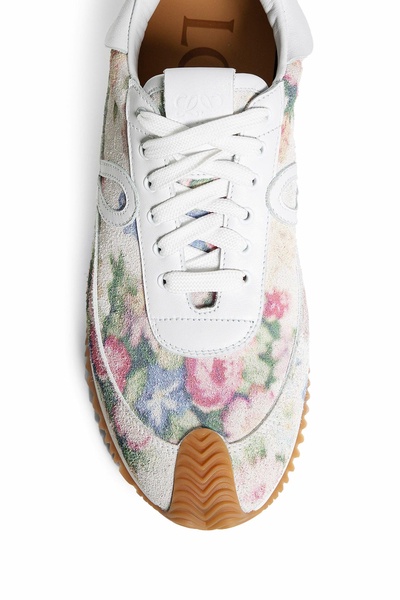 flow printed sneakers