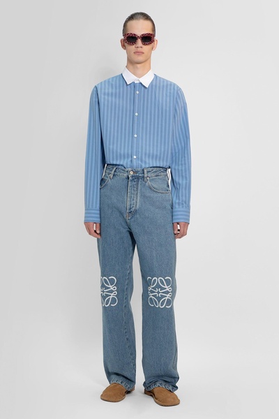 pinstripe shirt in cotton