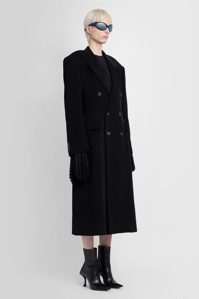 cinched cashmere coat