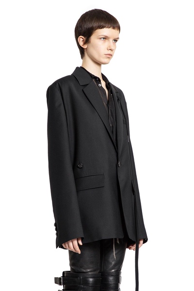 elin asymmetric tailored blazer