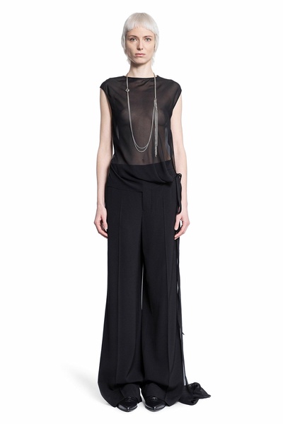 zira asymmetric draped top