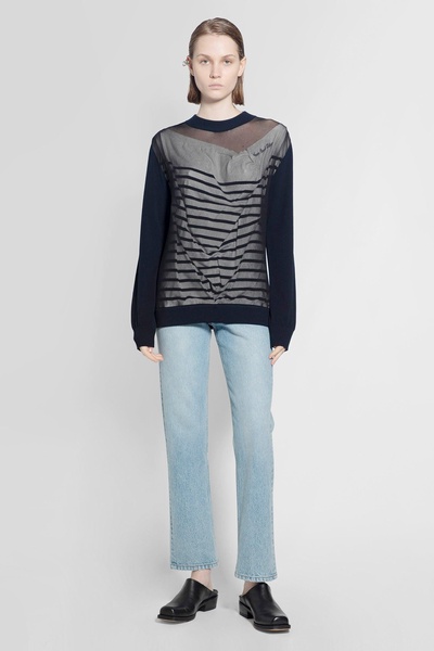 contrasted sailor sweater