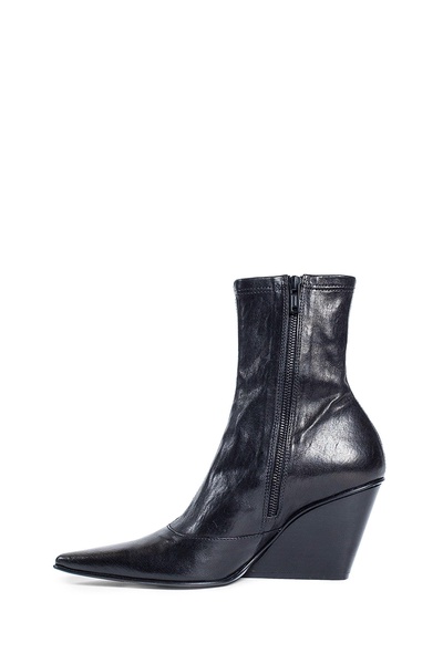 morgan wedge ankle boots