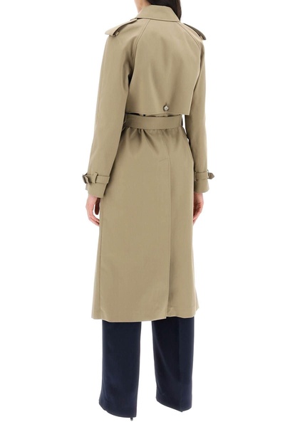 Stella Mc Cartney Sustainable Cotton Double Breasted Trench