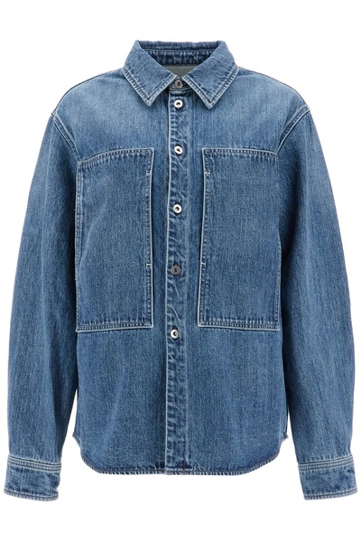 JIL SANDER Oversized Denim Shirt for Women - Relaxed Fit