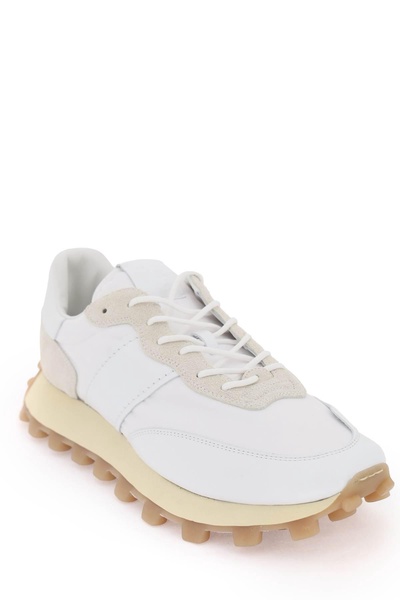 TOD'S Men's White Leather Sneakers for SS23