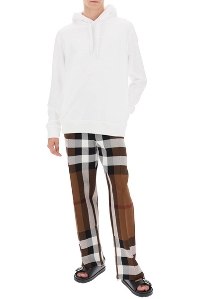 Wide Leg Checkered Trousers