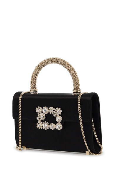 Roger Vivier Flower Strass Jewel Mini Bag