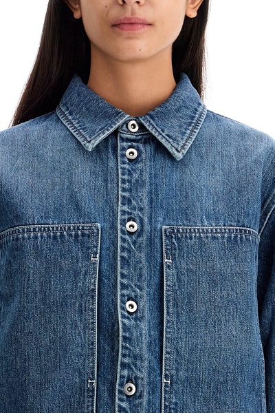 JIL SANDER Oversized Denim Shirt for Women - Relaxed Fit