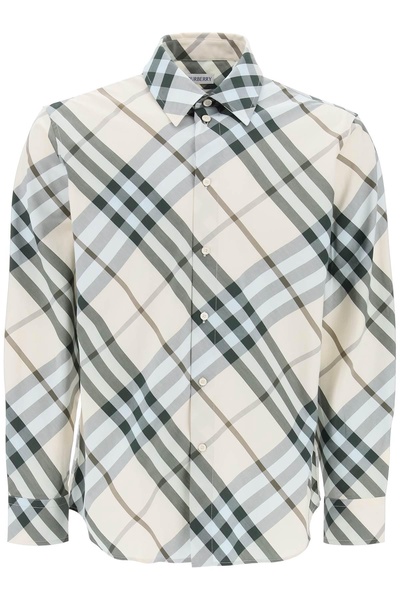 Burberry Ered Cotton Long Sleeved Shirt