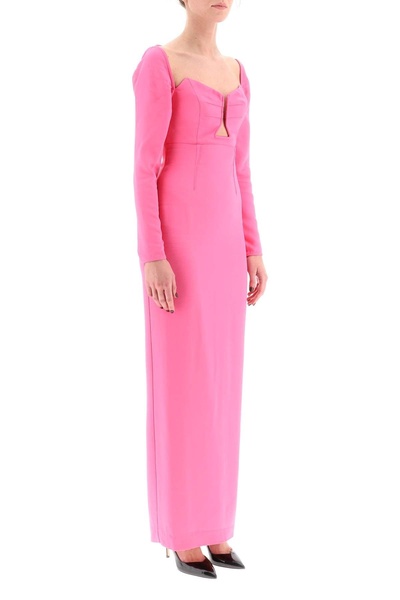 Roland Mouret Maxi Pencil Dress With Cut Outs