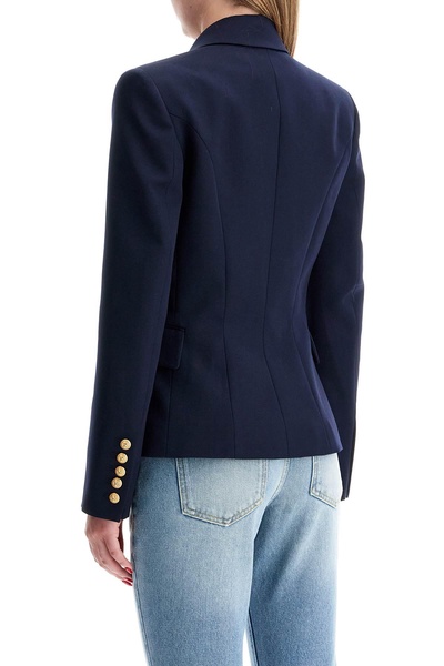 Balmain '6 Button Grain De Poudre Jacket