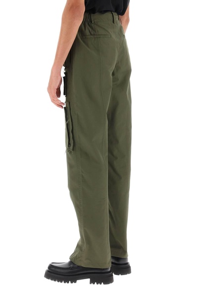 Andersson Bell Cargo Pants With Raw Cut Details