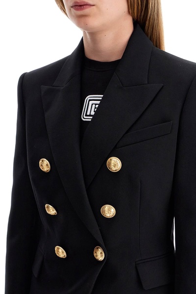 Balmain "6 Button Grain De Poudre Jacket