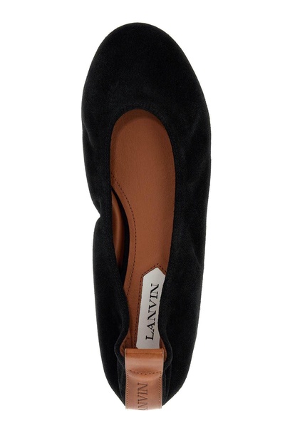 Lanvin Suede Ballet Flats For