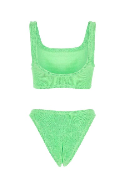 Fluo Green Stretch Nylon Xandra Bikini