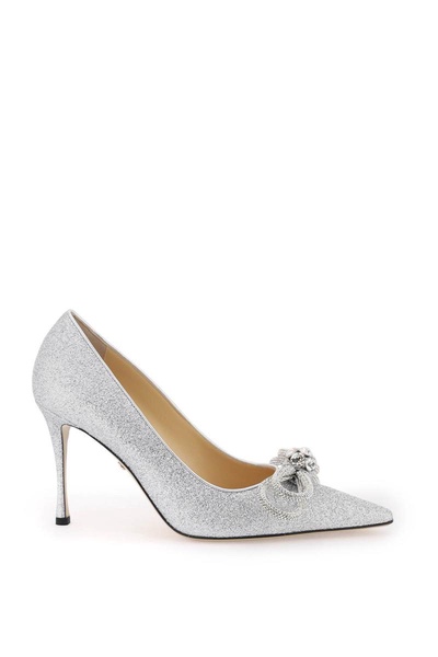 Mach E Mach Glittered Pumps With Crystals