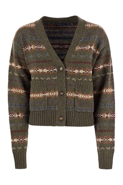 Polo Ralph Lauren Fair Isle V-Neck Cardigan