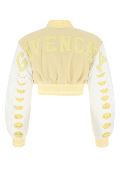 Givenchy Logo Embroidered Bomber Jacket