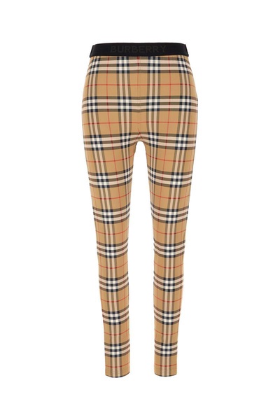 Burberry Woman Printed Stretch Nylon Leggings