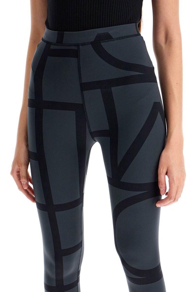 monogram leggings