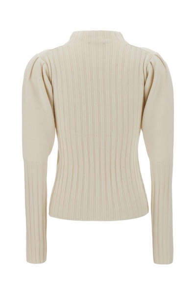 ribbed-knit cashmere jumper