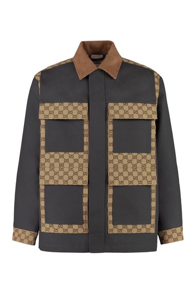 Gucci Cotton Shirt Model Jacket