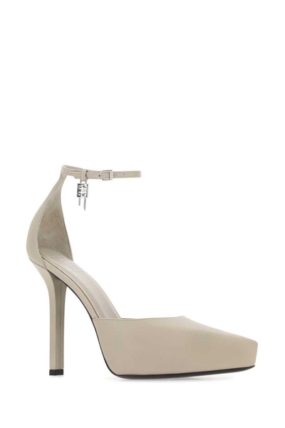 Givenchy Woman Sand Leather G-Lock Pumps