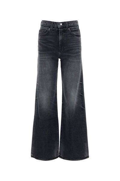 Amiri Double Waistband Wide-Leg Jeans