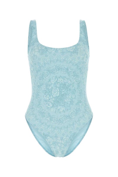 Versace Woman Printed Stretch Polyester Swimsuit