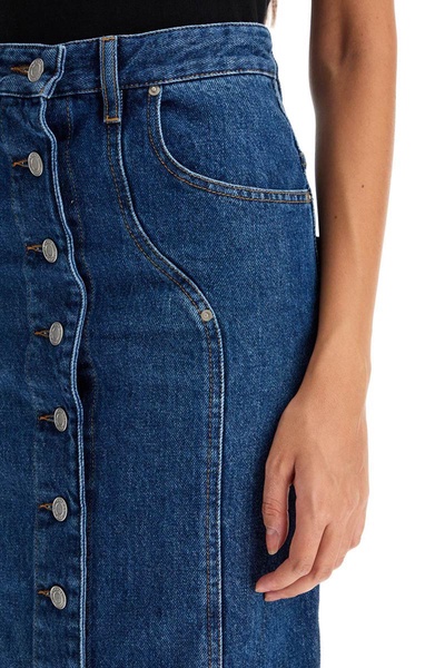 Isabel Marant Etoile Denim Vandy Skirt For Women