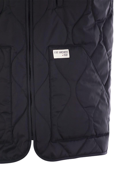 Fay Quilted Vest - Fay Archive