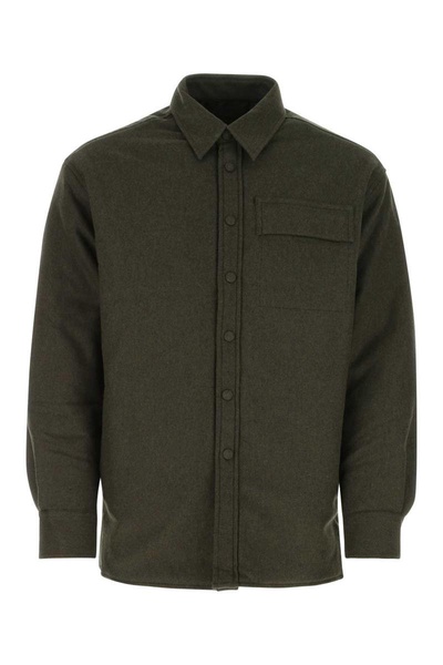 Givenchy Man Army Green Wool Blend Jacket