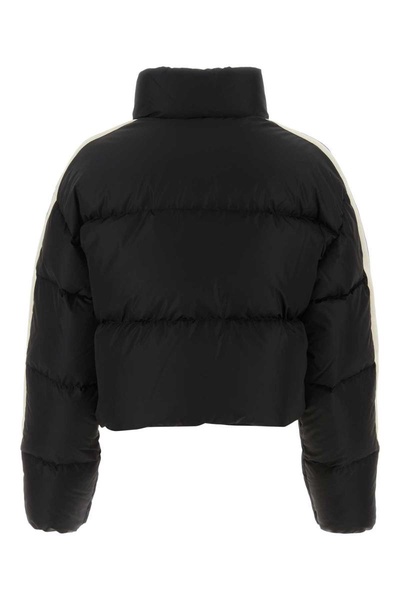 Palm Angels Woman Black Nylon Down Jacket