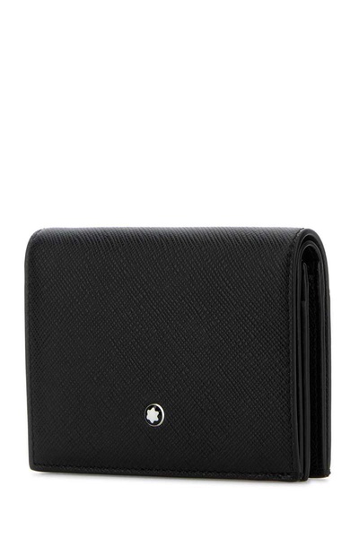 Black leather Sartorial wallet