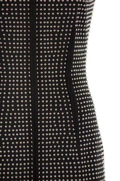 Sportmax Volante - Crew-Neck Dress With Micro Studs