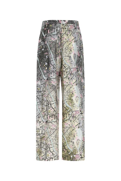 Printed Silk Pant