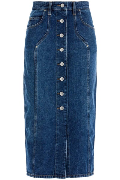 Isabel Marant Etoile Denim Vandy Skirt For Women