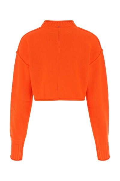 Orange Wool Blend Maiorca Sweater