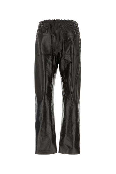 Bottega Veneta Leather Elasticated Trousers