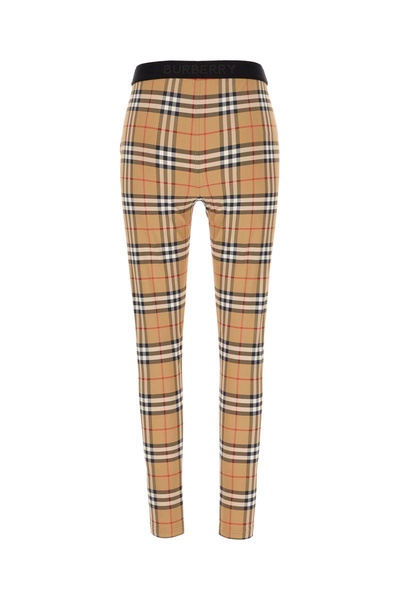 Burberry Woman Printed Stretch Nylon Leggings