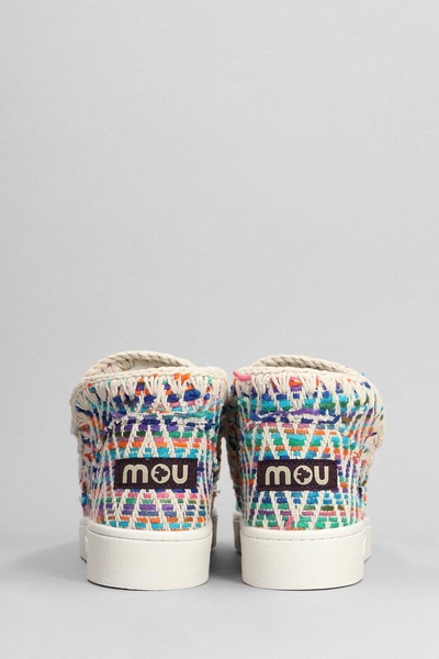 Mou Eskimo Sneaker Low Heels Ankle Boots