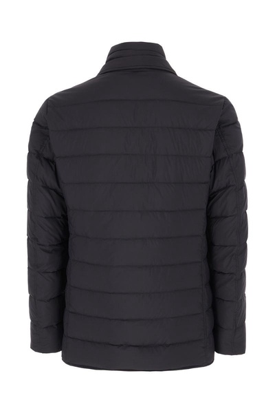 Herno Layered Effect Quilted Coat